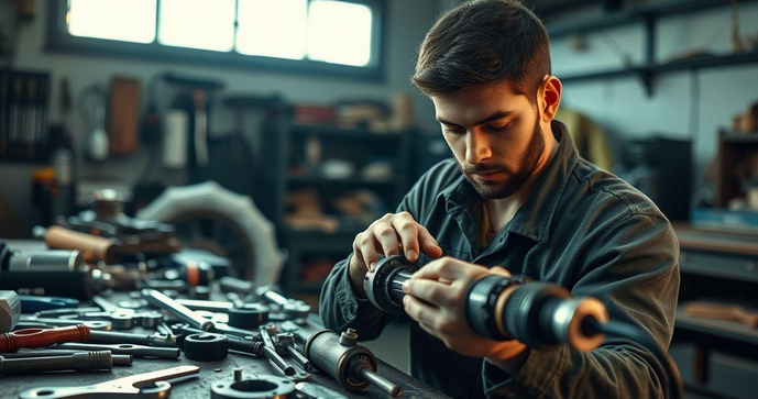 Reparo de cilindro hidráulico: guia completo para manutenção e eficiência