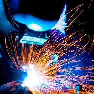 Máquina de solda industrial