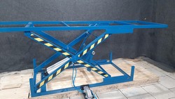 mesa elevadora pneumática