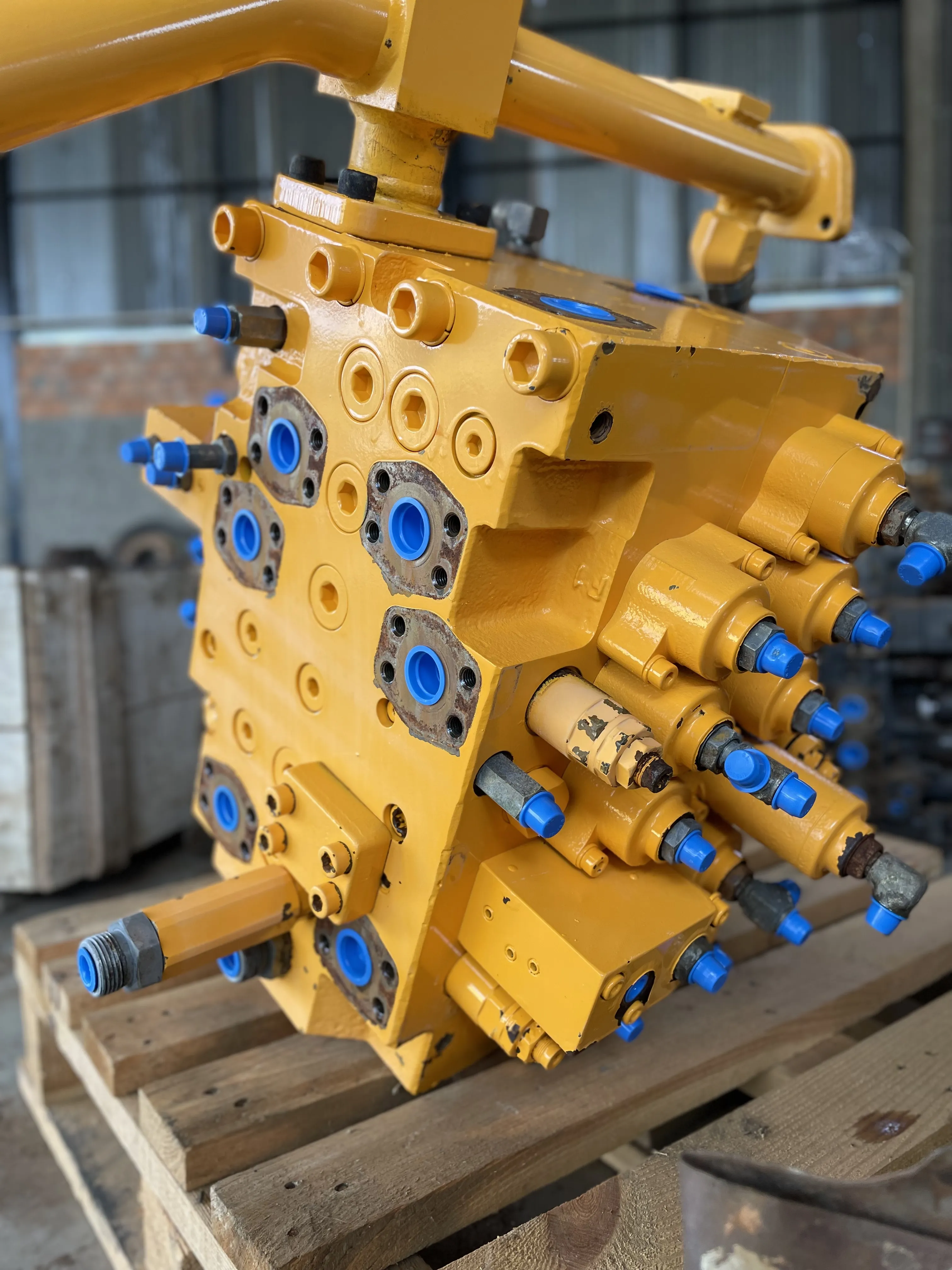 comando hidráulico trator